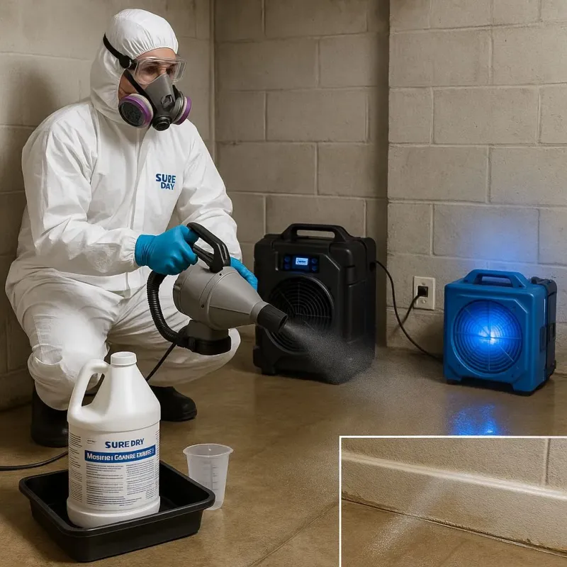 Sanitization and Odor Removal process in Catalina Foothills, AZ