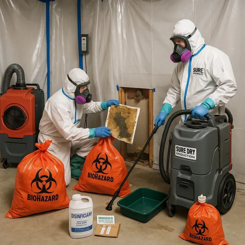 Contaminated Water Handling Protocols process in Catalina Foothills, AZ