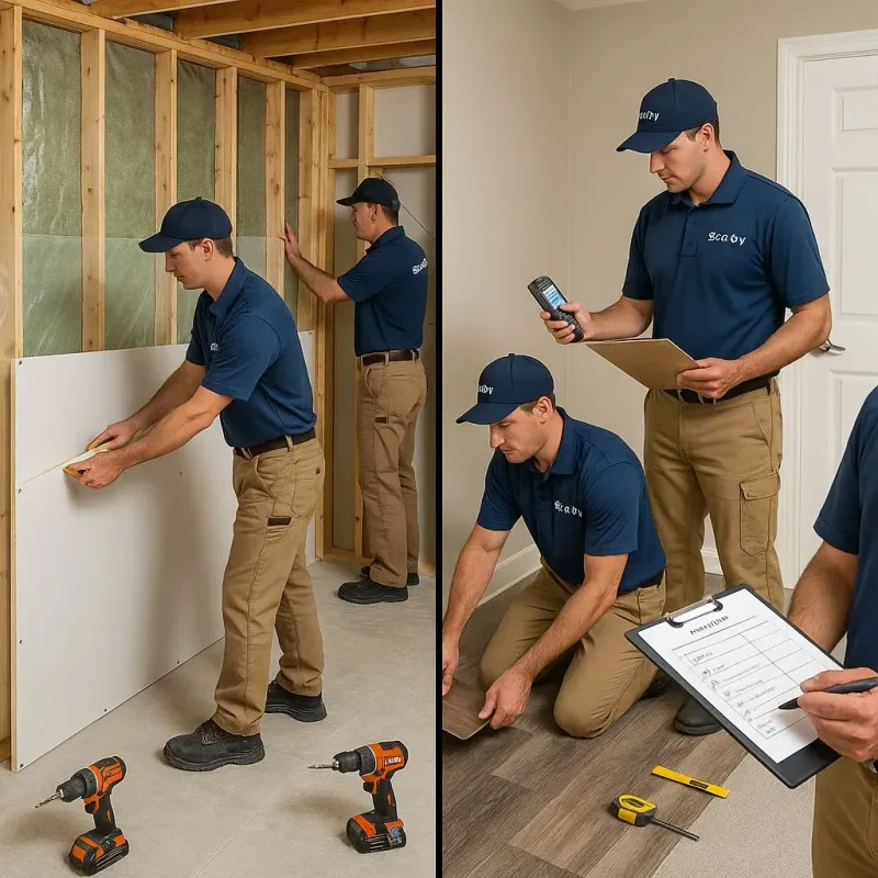 Repairs and Reconstruction process in Catalina Foothills, AZ