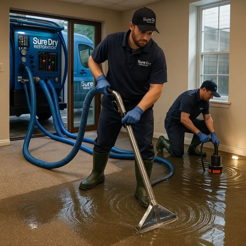 Water Extraction and Removal process in Catalina Foothills, AZ